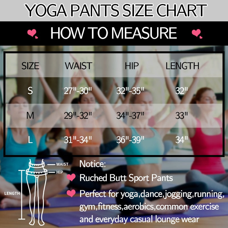 Women Yoga Pants Gym Fitness Leggings Workout Leggins